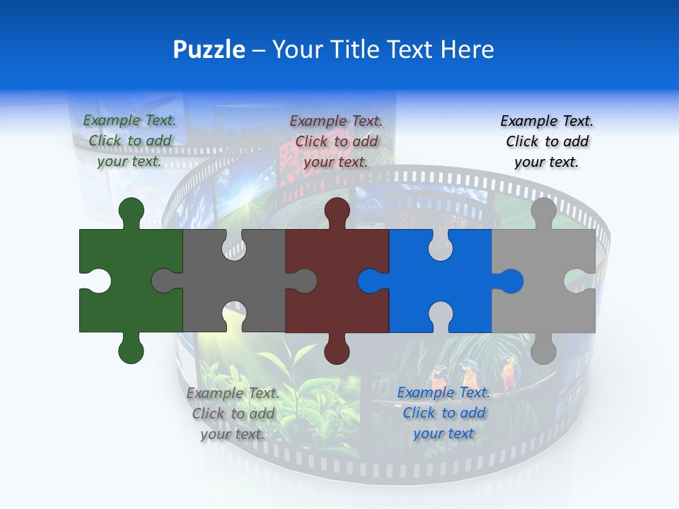 Photography Video Isolated PowerPoint Template