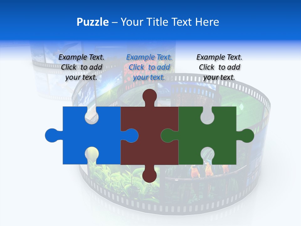 Photography Video Isolated PowerPoint Template
