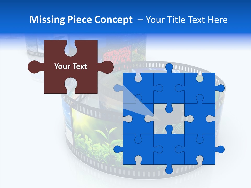 Photography Video Isolated PowerPoint Template