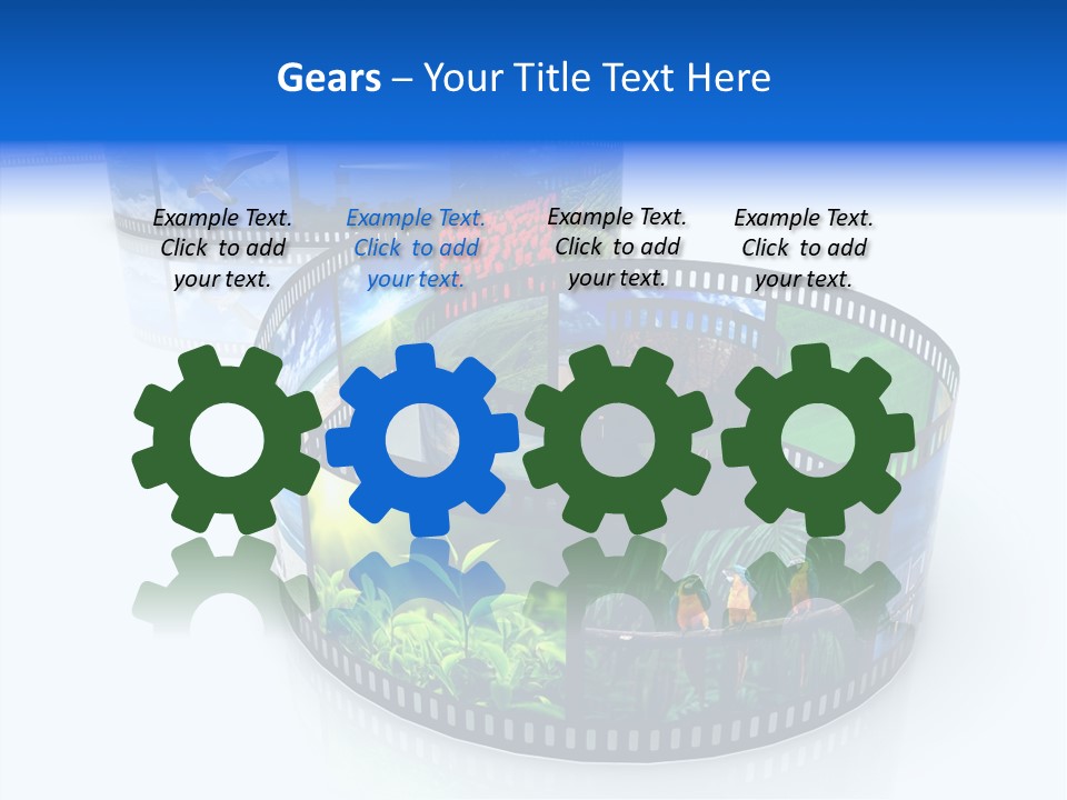 Photography Video Isolated PowerPoint Template