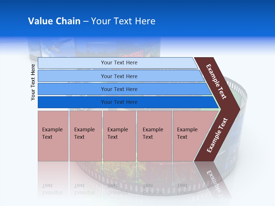 Photography Video Isolated PowerPoint Template