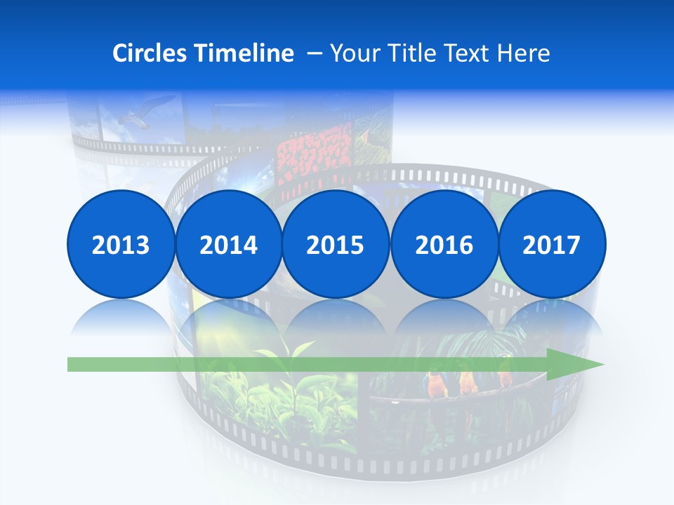 Photography Video Isolated PowerPoint Template