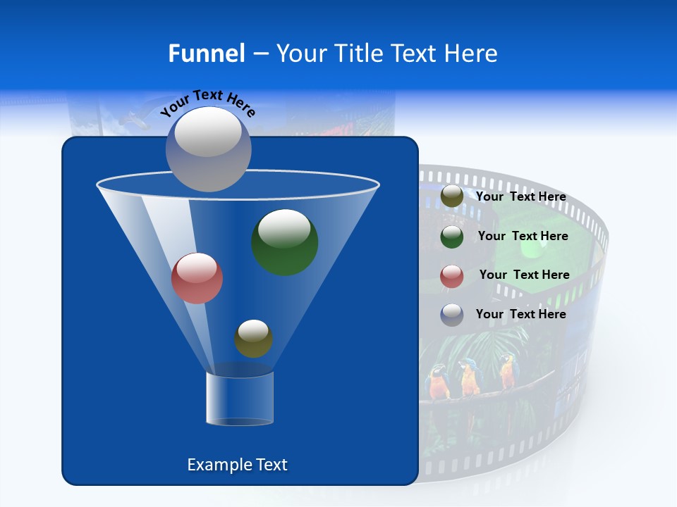 Photography Video Isolated PowerPoint Template