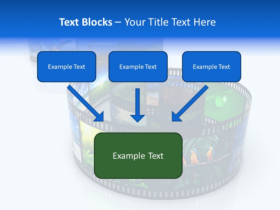Photography Video Isolated PowerPoint Template