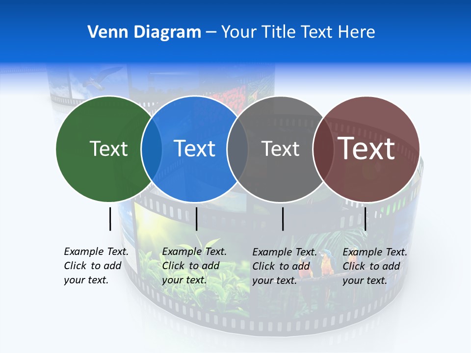 Photography Video Isolated PowerPoint Template