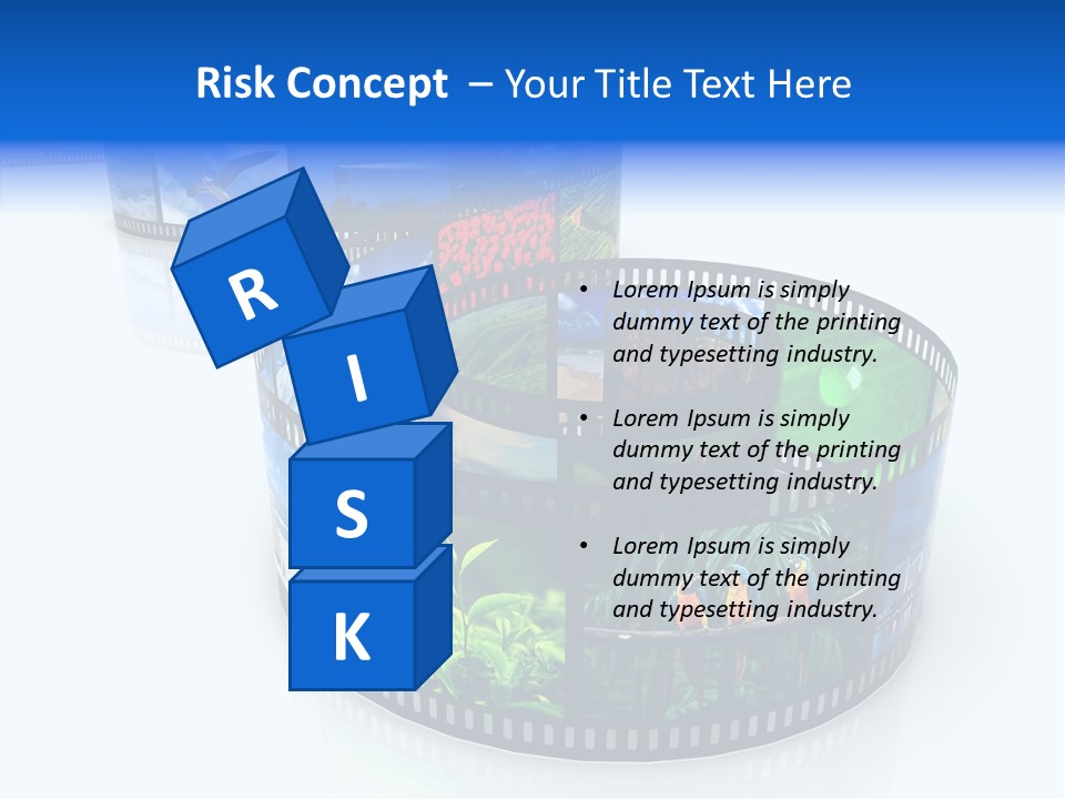 Photography Video Isolated PowerPoint Template