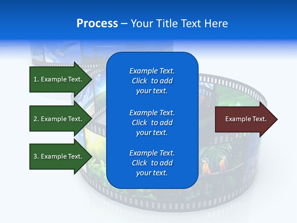 Photography Video Isolated PowerPoint Template