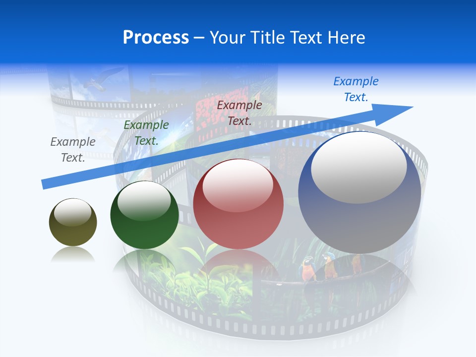 Photography Video Isolated PowerPoint Template