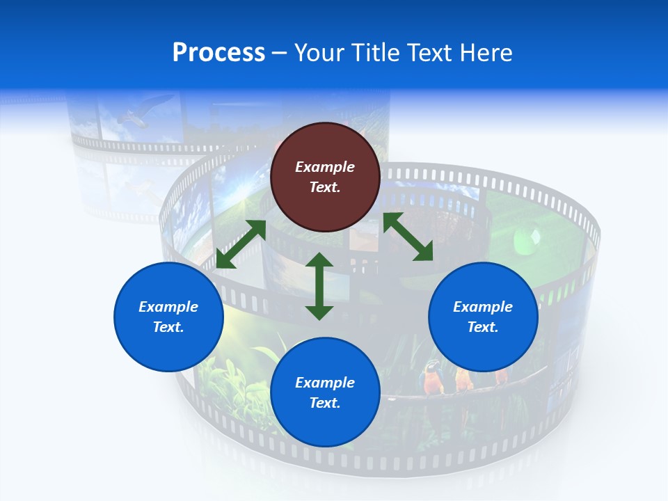 Photography Video Isolated PowerPoint Template