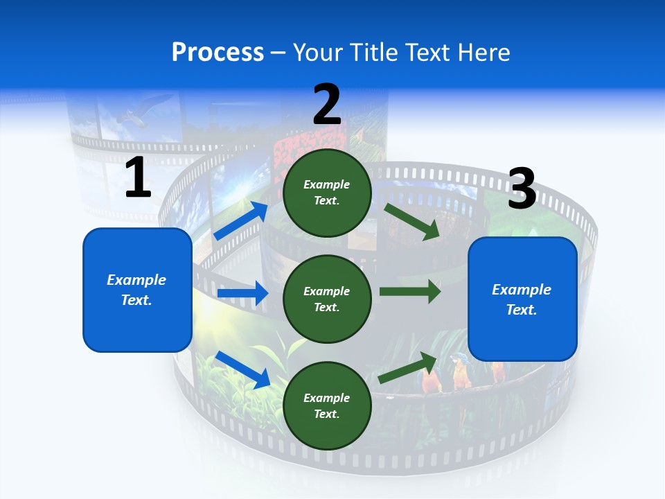 Photography Video Isolated PowerPoint Template