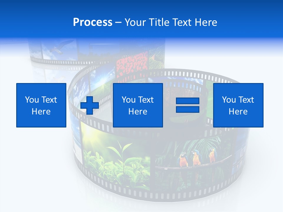 Photography Video Isolated PowerPoint Template