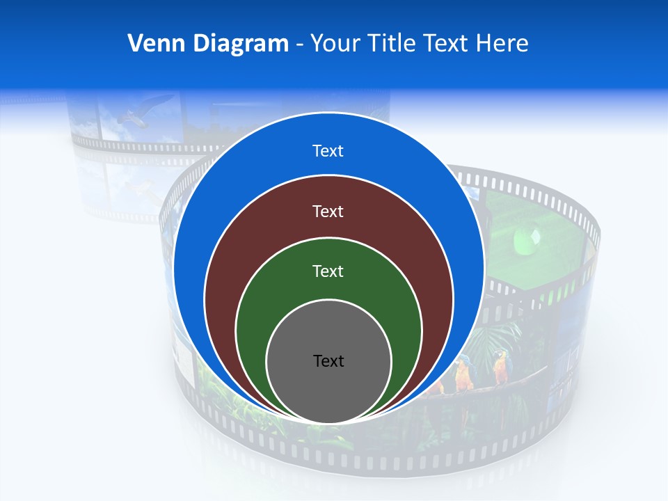 Photography Video Isolated PowerPoint Template