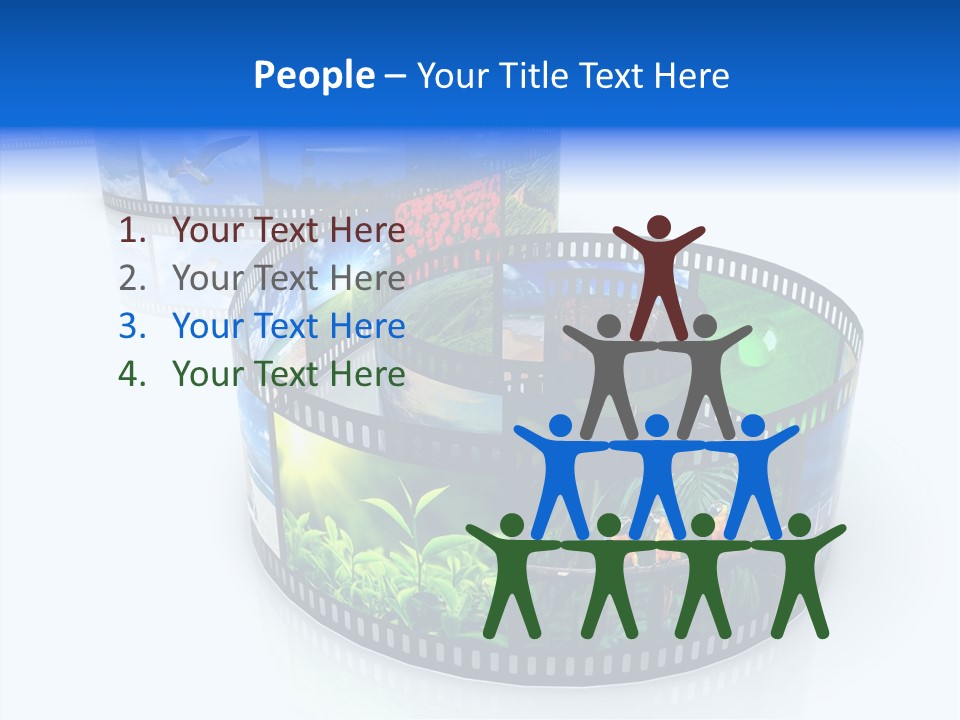 Photography Video Isolated PowerPoint Template