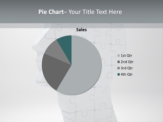 Focus Analyzing Head PowerPoint Template