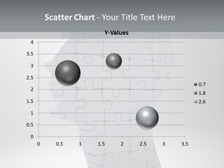 Focus Analyzing Head PowerPoint Template