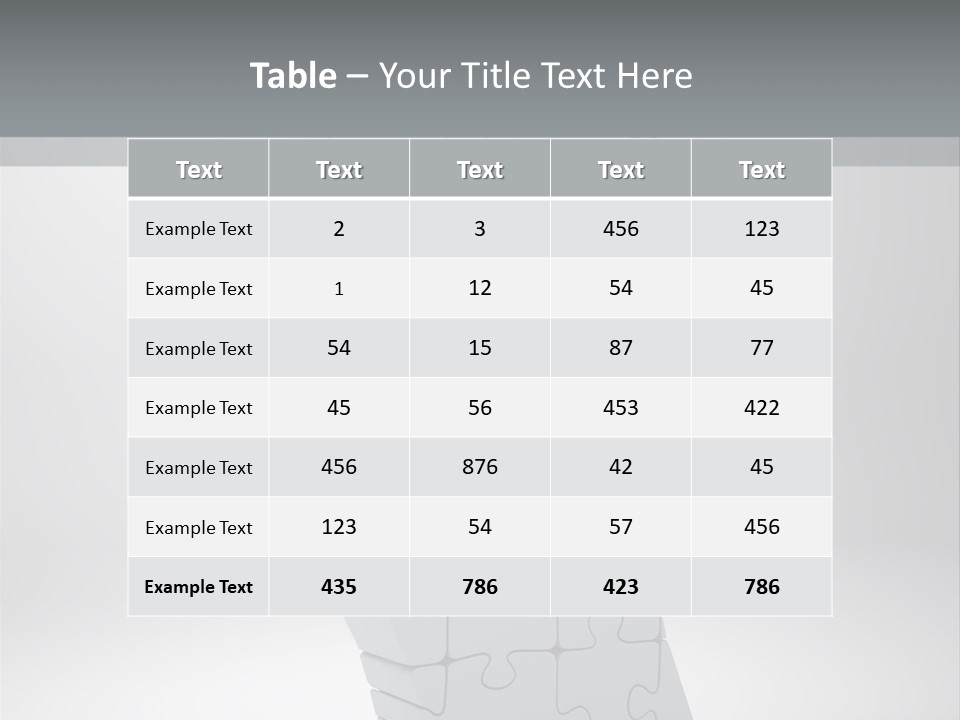 Focus Analyzing Head PowerPoint Template
