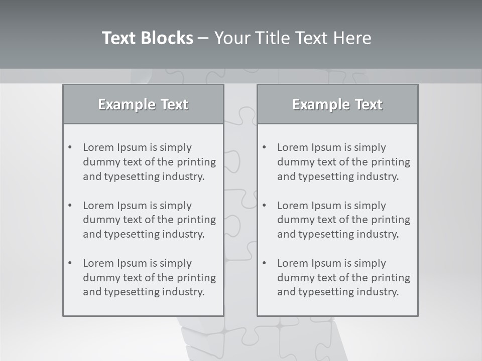 Focus Analyzing Head PowerPoint Template