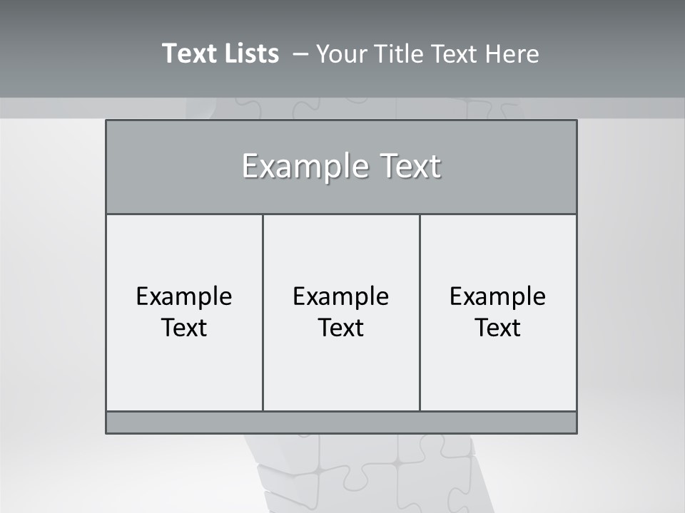 Focus Analyzing Head PowerPoint Template