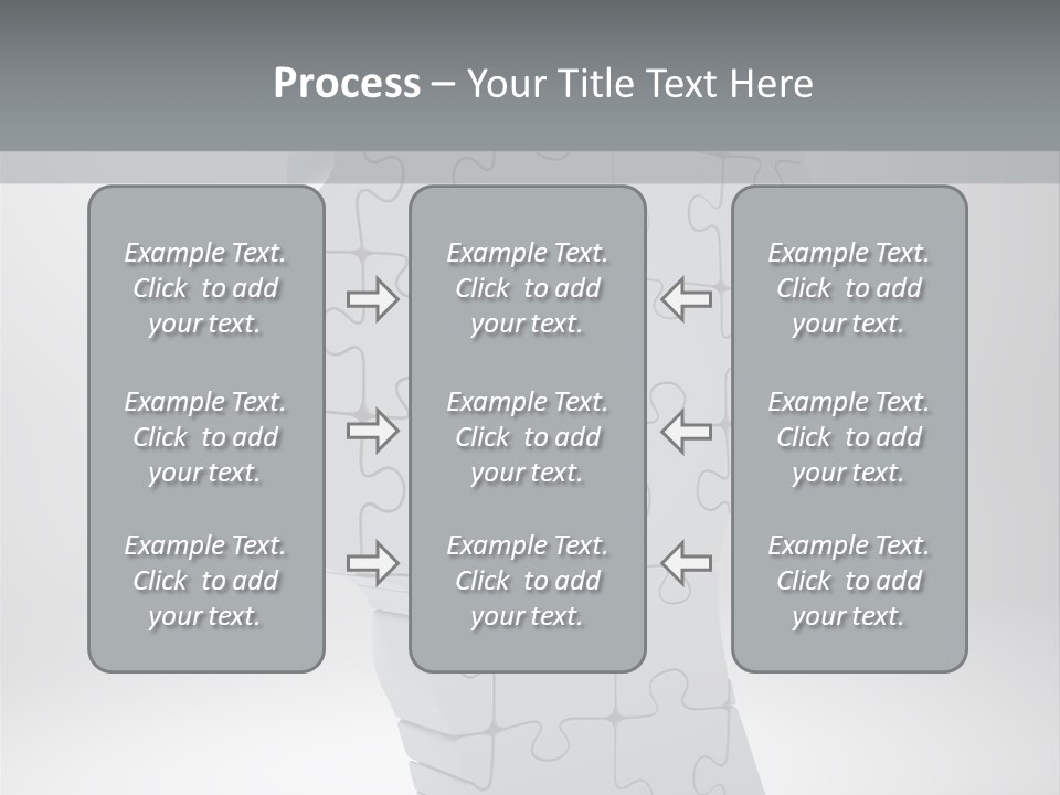 Focus Analyzing Head PowerPoint Template