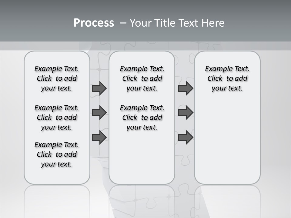 Focus Analyzing Head PowerPoint Template