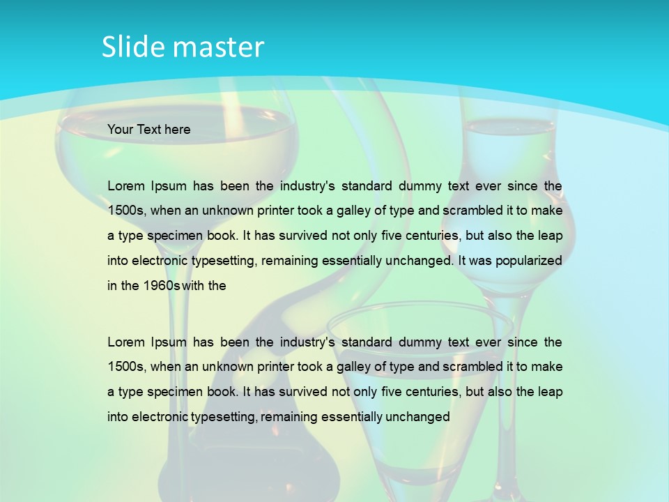 Background Line Transparent PowerPoint Template