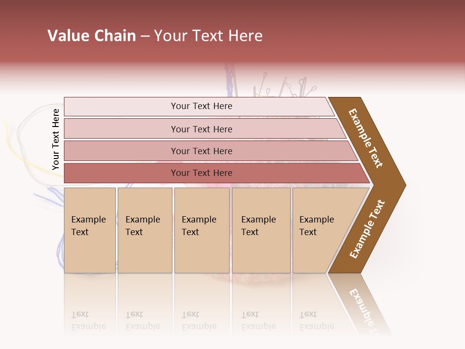 Fabric Button Set PowerPoint Template