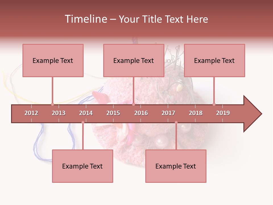 Fabric Button Set PowerPoint Template