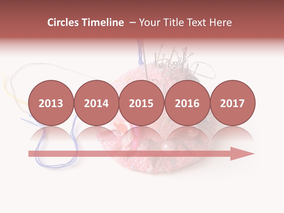 Fabric Button Set PowerPoint Template