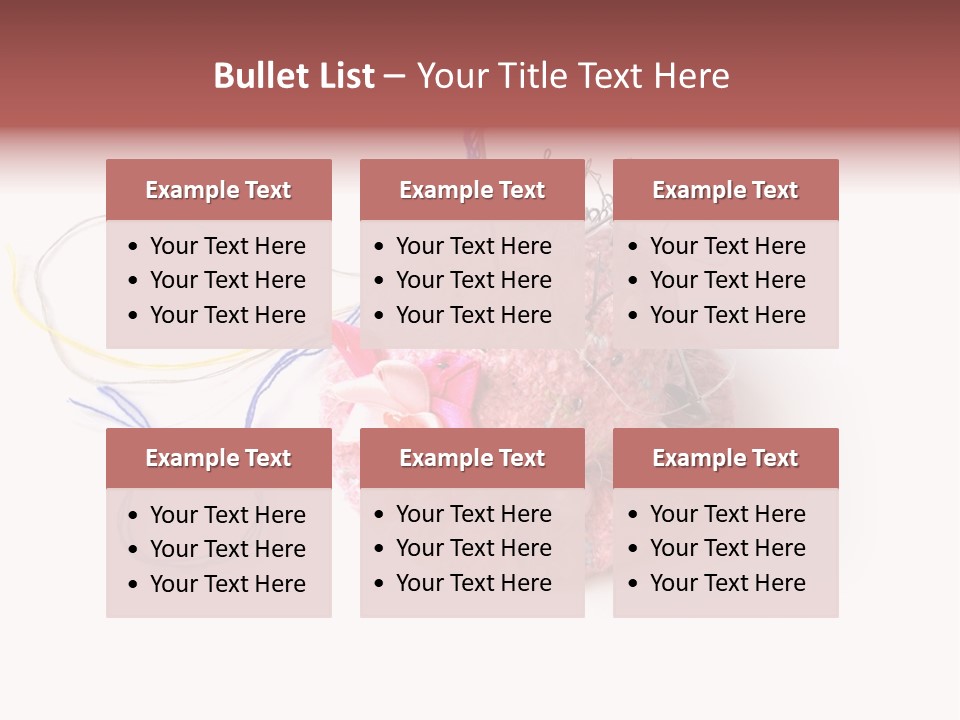 Fabric Button Set PowerPoint Template