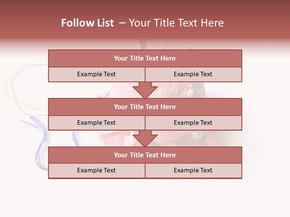 Fabric Button Set PowerPoint Template