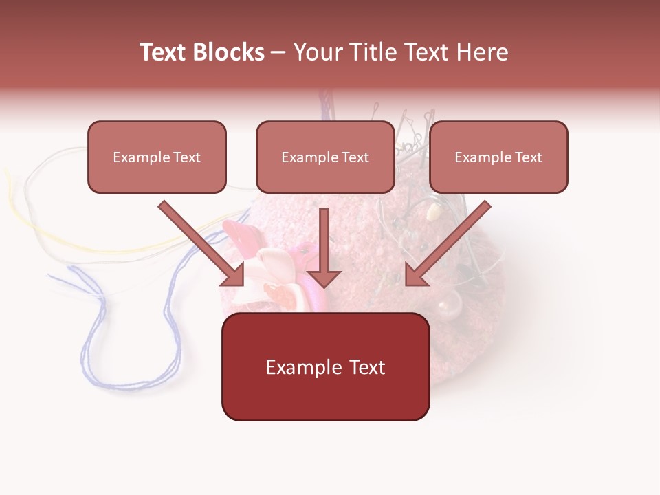 Fabric Button Set PowerPoint Template