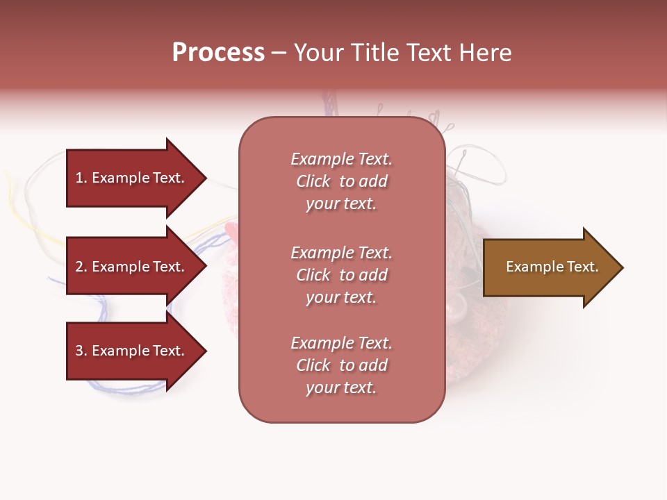 Fabric Button Set PowerPoint Template