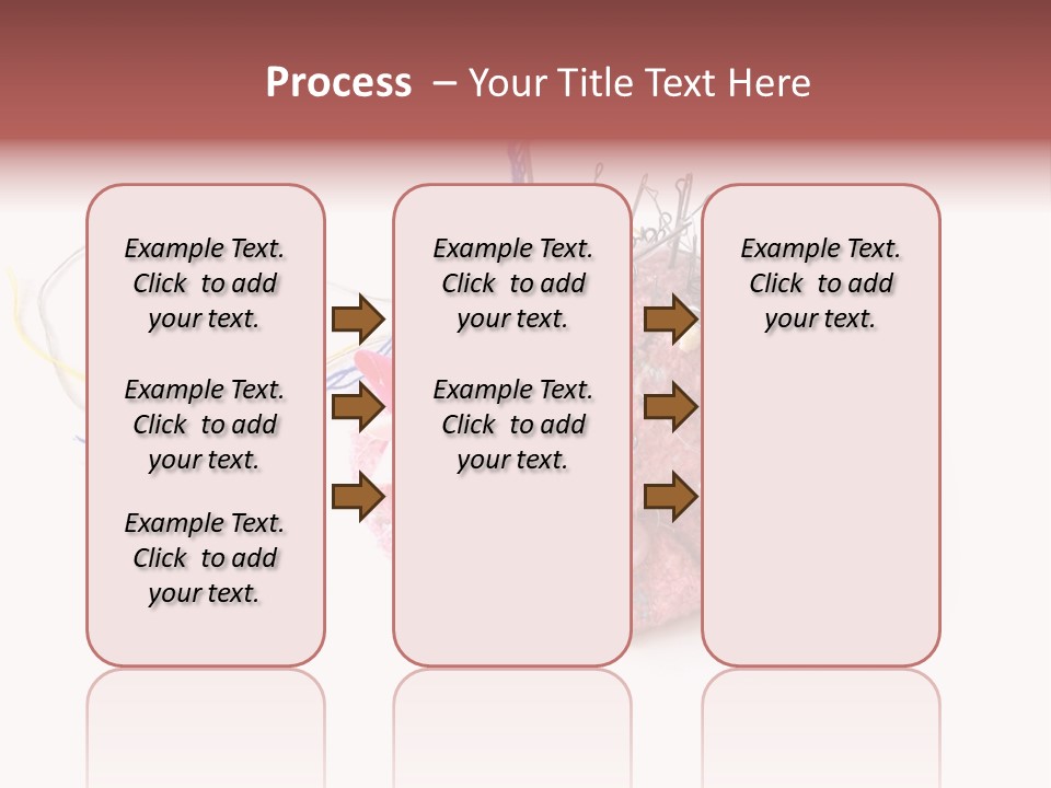 Fabric Button Set PowerPoint Template