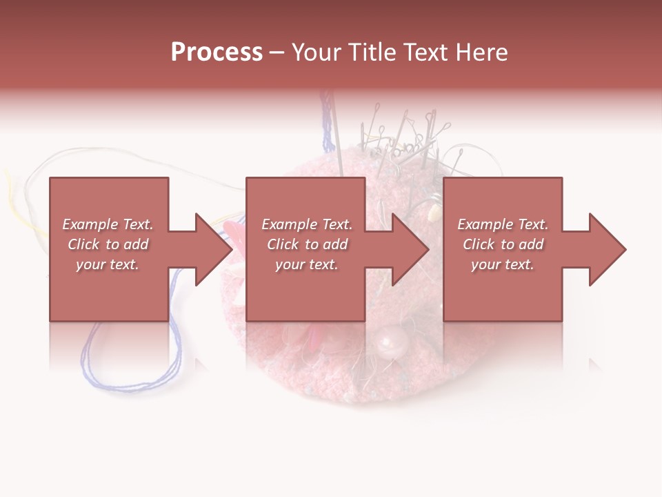 Fabric Button Set PowerPoint Template
