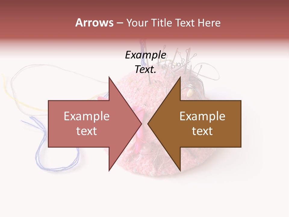 Fabric Button Set PowerPoint Template