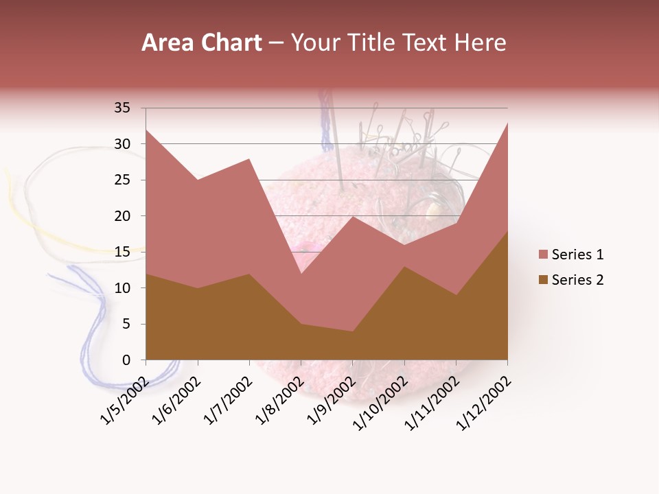 Fabric Button Set PowerPoint Template