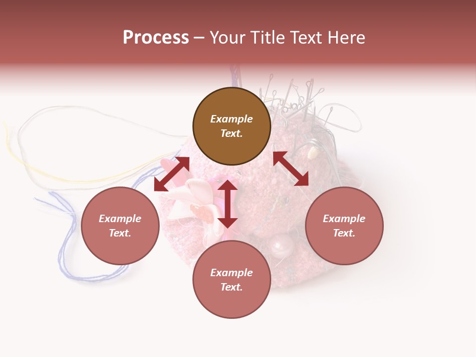 Fabric Button Set PowerPoint Template
