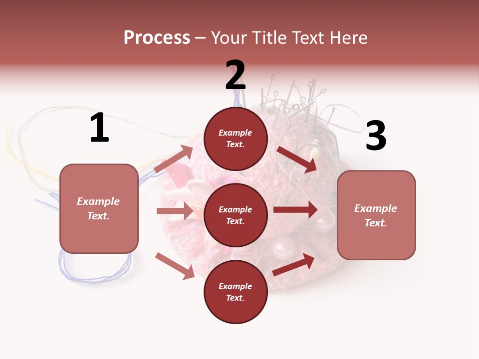 Fabric Button Set PowerPoint Template