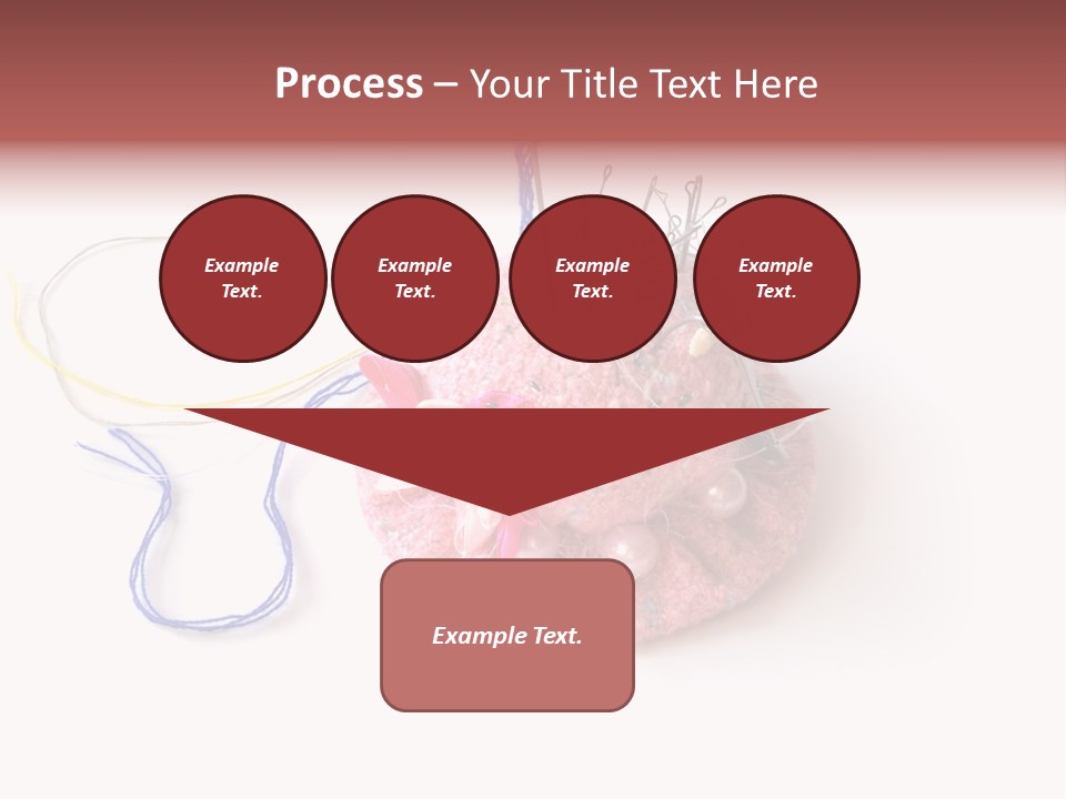 Fabric Button Set PowerPoint Template