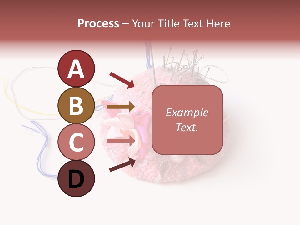 Fabric Button Set PowerPoint Template