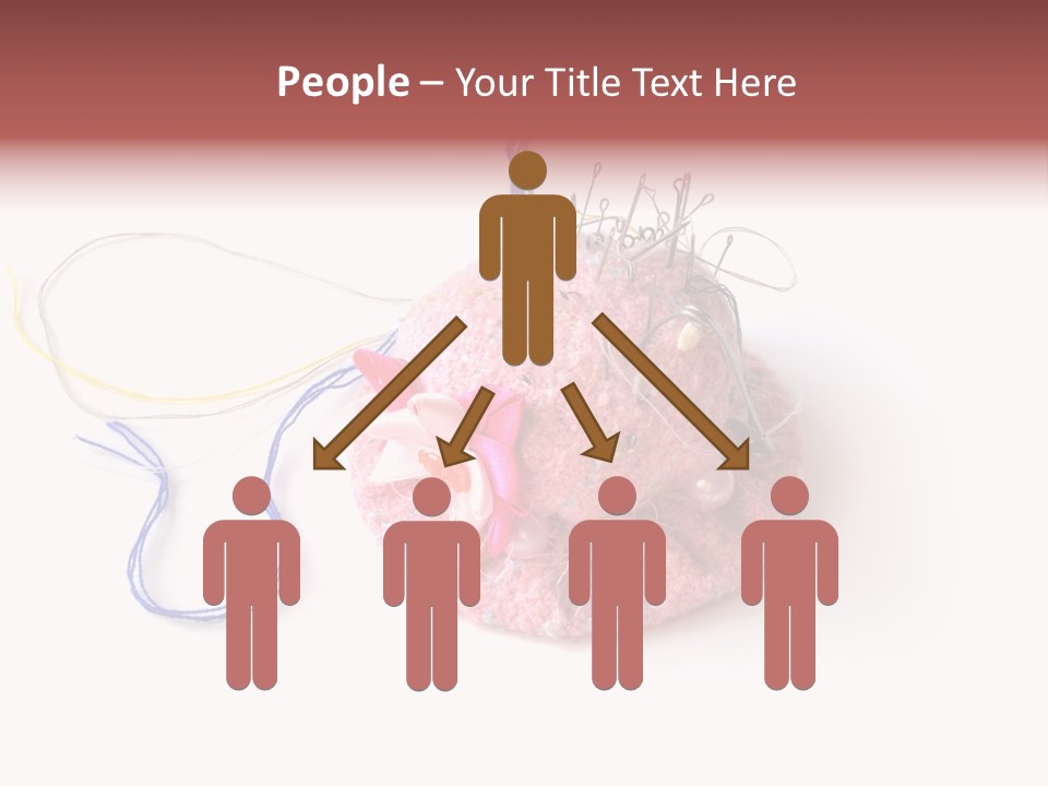 Fabric Button Set PowerPoint Template