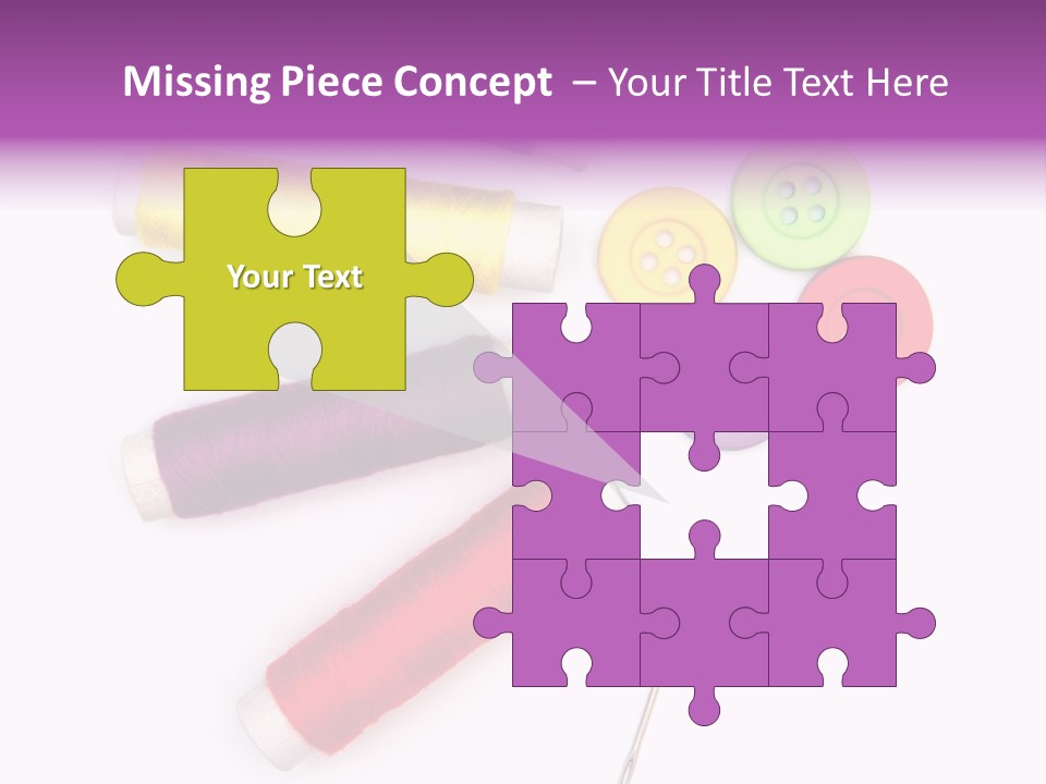 Isolated Clothing Household PowerPoint Template