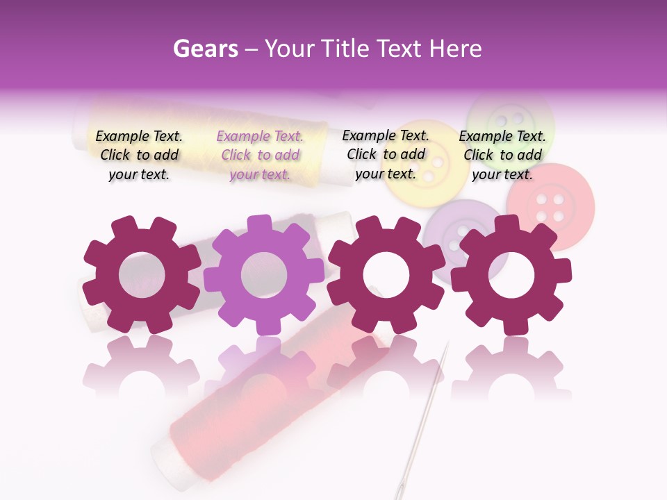 Isolated Clothing Household PowerPoint Template