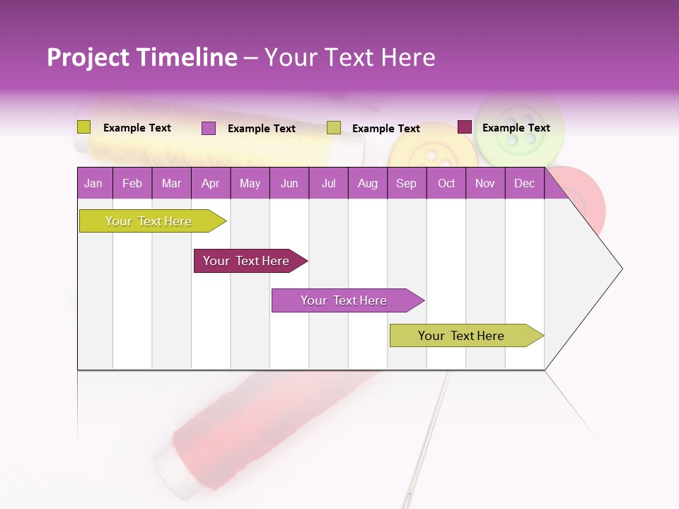 Isolated Clothing Household PowerPoint Template