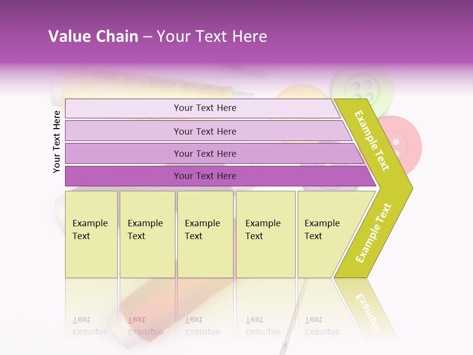 Isolated Clothing Household PowerPoint Template