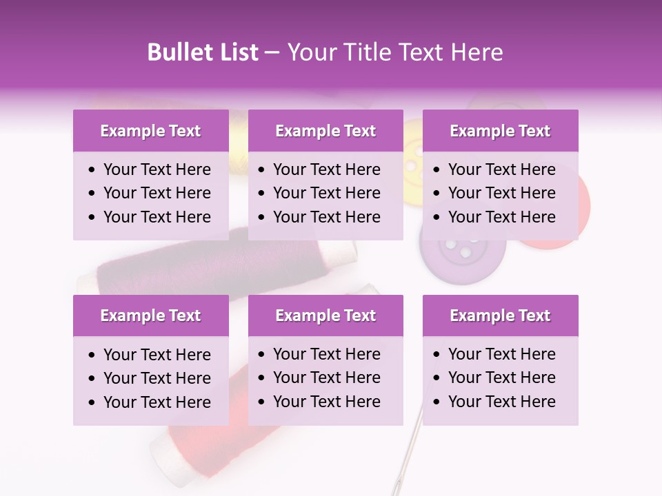 Isolated Clothing Household PowerPoint Template