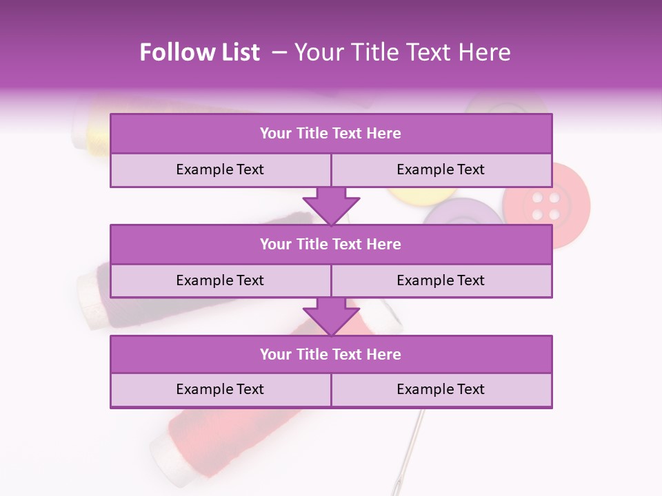 Isolated Clothing Household PowerPoint Template