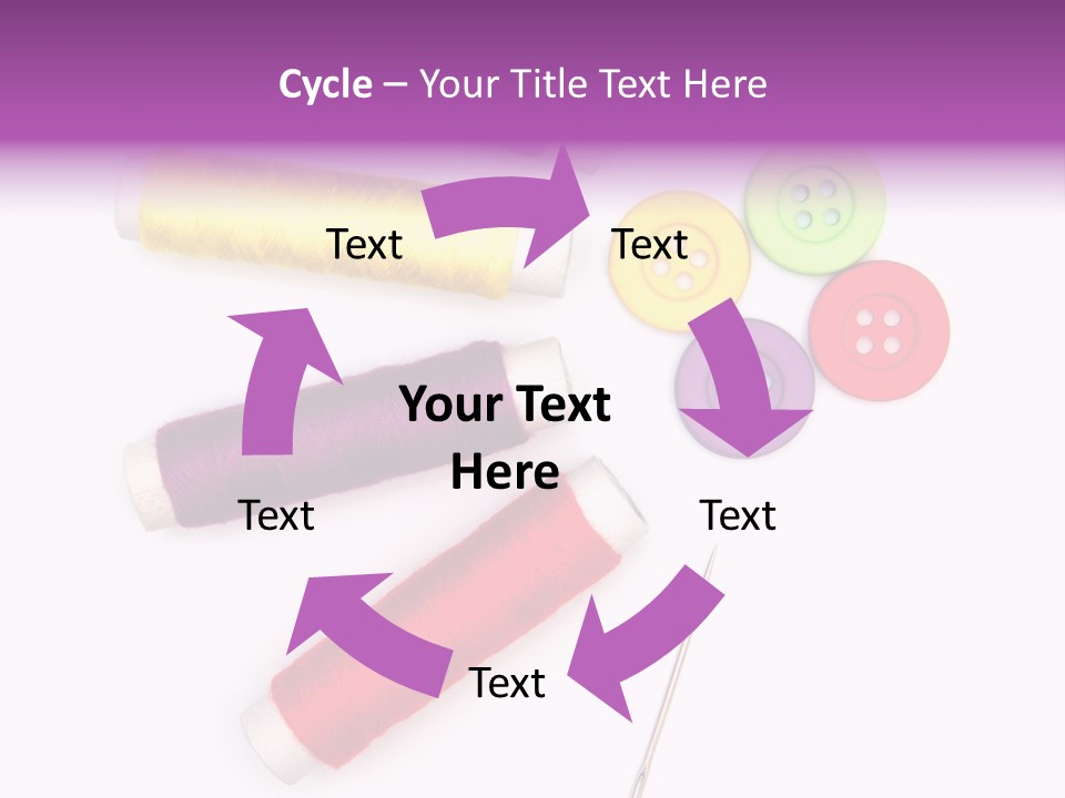 Isolated Clothing Household PowerPoint Template