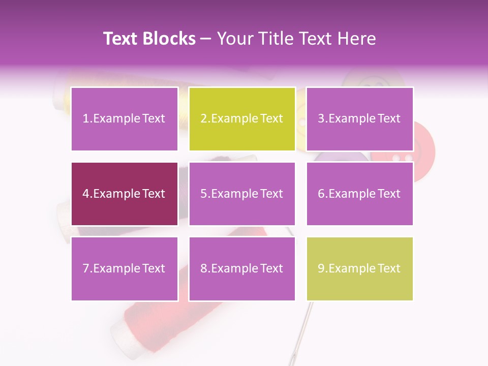 Isolated Clothing Household PowerPoint Template