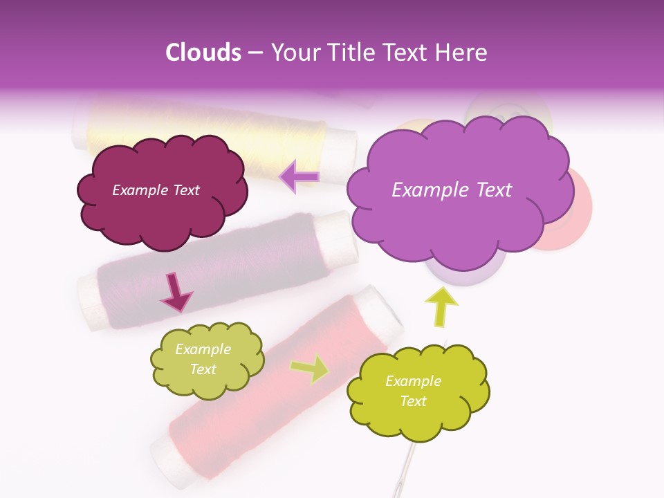 Isolated Clothing Household PowerPoint Template